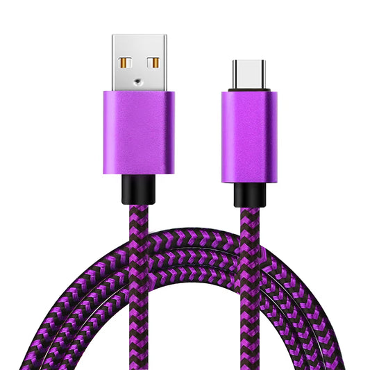 3A 1/2/3M Type C USB Cable Fast Charging for Samsung Xiaomi Huawei Realme OPPO Android Mobile Phone USB Data Wire Cord